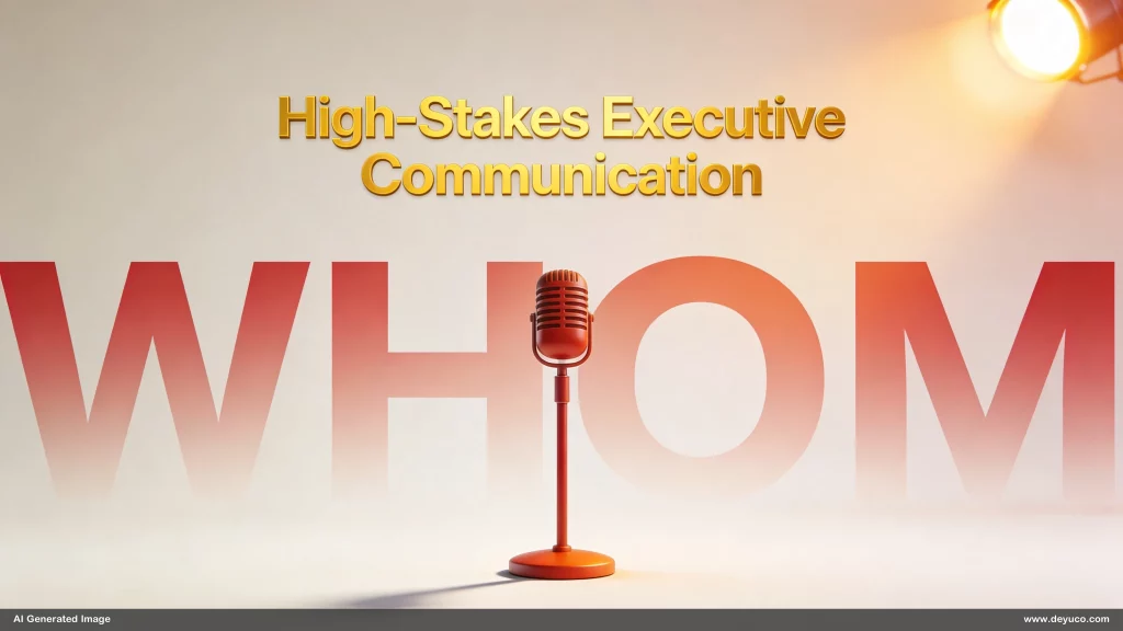 High-stakes Executive Communication