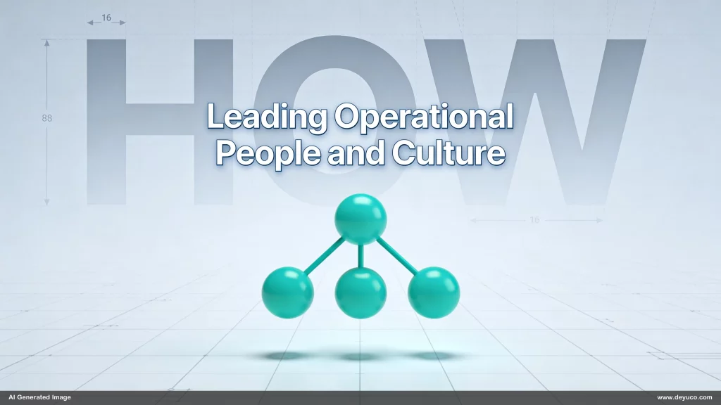 Leading Operational People and Culture