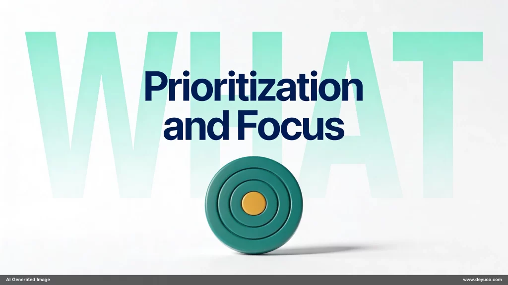 Prioritizing and Focus Your Energy on What Actually Changes the Outcome