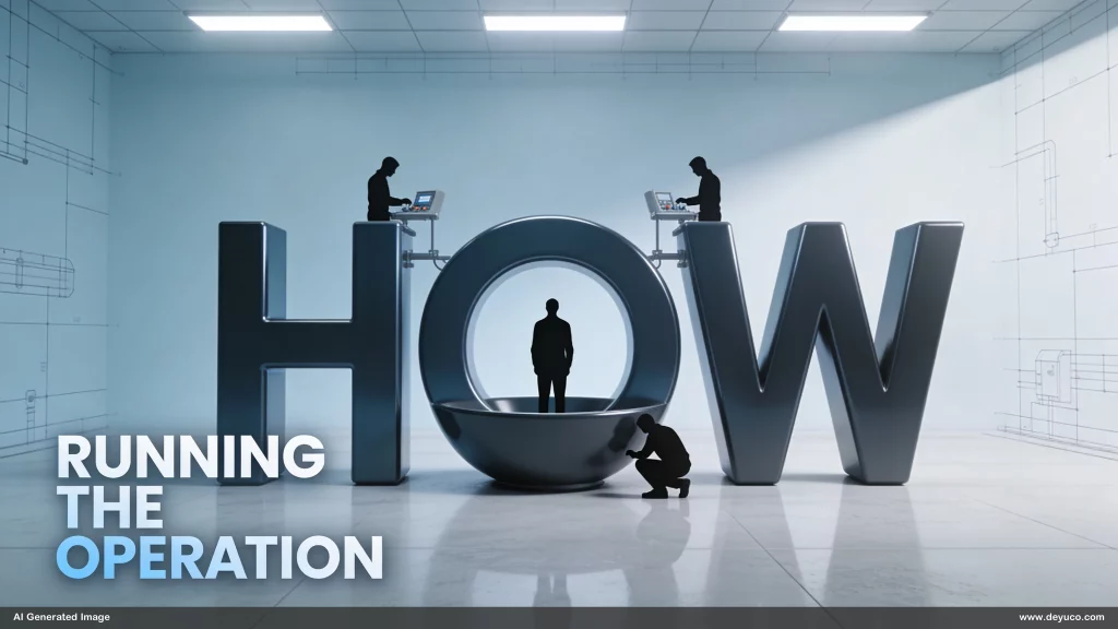 Running the Operation - Pillar 5 of the Competency Evolution Framework @www.deyuco.com